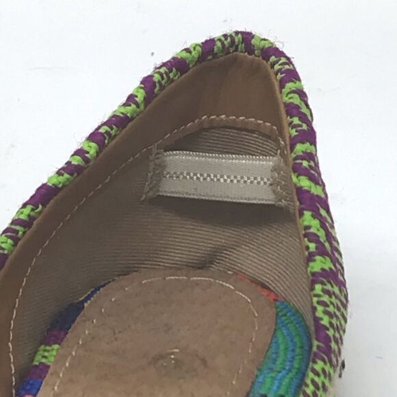 Kaanas Santa Fe D’Orsay Embroidered Colorful Flats - Picture 7 of 10